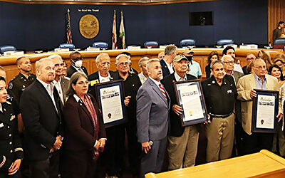 En la Comisión del Condado Miami Dade.Apoteósico homenaje al comando “Makasi”