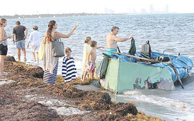 ﻿Estalla gran oleada de cubanos, colombianos y venezolanos a EE.UU.