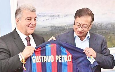 Rechiflas al astro español por Shakira en el estadio. Laporta habla de la “tempestad” provocada por la salida de Messi y Piqué del Barcelona