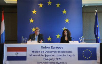 Jefe de MOE UE dice que los observadores son «garantía» en las elecciones de Paraguay