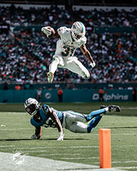 ﻿Remontada de los Dolphins 42-21 ante los Panthers