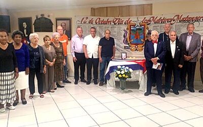 ﻿Conmovedor acto de los luchadores. ﻿“Honramos a los valientes matanceros que ofrendaron su vida en aras de la libertad”