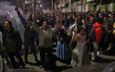 Un herido en la protesta de afines a Evo Morales contra prórroga de magistrados en Bolivia