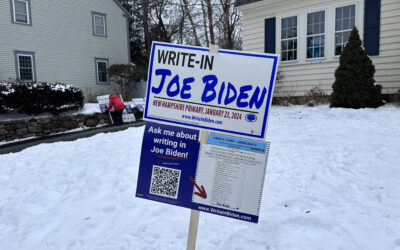 Joe Biden, el gran ausente de las primarias de Nuevo Hampshire
