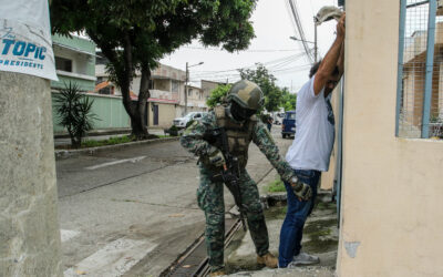 Las Fuerzas de seguridad de Ecuador han ejecutado 49.761 operativos anti-crimen en 19 días
