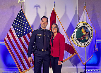 ﻿Homenajes a policías en todo el condado. ﻿“La integridad de la policía nos ha permitido vivir en paz y con seguridad”