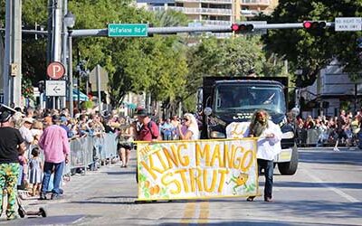 ﻿King Mango Strut enloqueció las calles de Coconut Grove