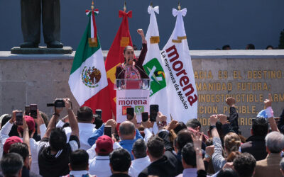 Sheinbaum formaliza su registro como candidata a presidenta de México ante ente electoral