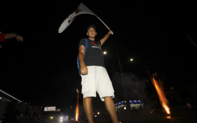 Celebran en Honduras la declaración de culpabilidad al expresidente Juan Orlando Hernández