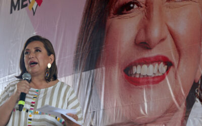 La candidata Xóchitl Gálvez presenta en Cancún sus propuestas para impulsar el turismo en México