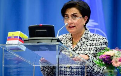 La canciller de Ecuador participará en Seúl en la III Cumbre para la Democracia