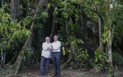 La crisis climática y la Amazonía centran agenda en primer día de visita de Macron a Brasil