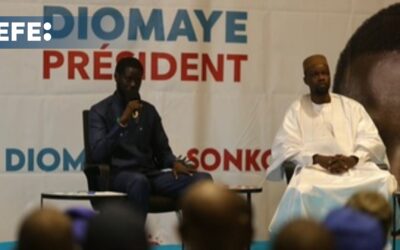 Excarcelan en Senegal a los líderes opositores Ousmane Sonko y Bassirou Diomaye Faye