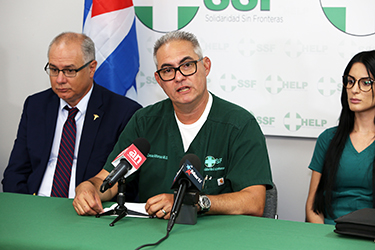 Médicos Solidaridad Sin Fronteras. Aplauden que se acabe la esclavitud y la explotación de los médicos cubanos
