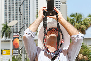 ﻿increíble: un eclipse parcial que paralizó a la ciudad de Miami