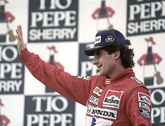 ﻿Ayrton Senna en la memoria