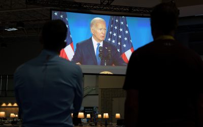 La conferencia de prensa de Biden de esta semana atrajo más audiencia que los Óscar