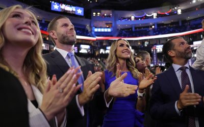 Los hijos de Trump festejan la nominación oficial de su padre como candidato