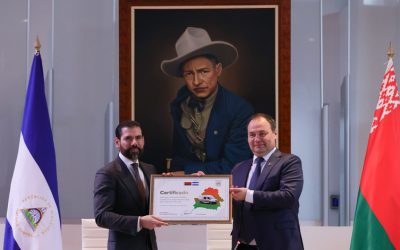 Nicaragua y Bielorrusia firman acuerdos para fortalecer la cooperación bilateral