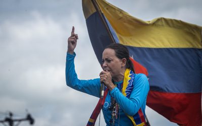 La líder opositora María Corina Machado asegura que «el miedo se acabó» en Venezuela