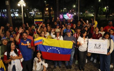 Migrantes venezolanos en México piden que Nicolás Maduro transparente las votaciones