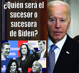 ﻿¿Cómo es el proceso para elegir al sucesor o sucesora de Biden?