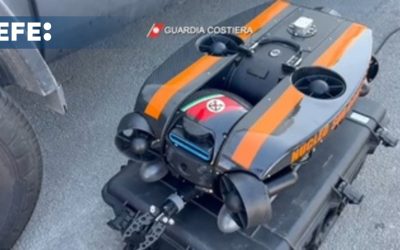 Un robot refuerza las tareas de búsqueda de los 6 desaparecidos en el naufragio del velero