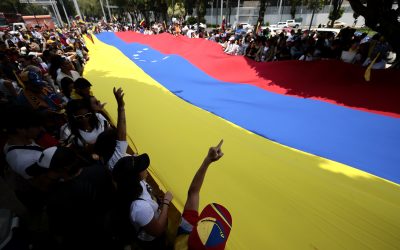 Cientos de venezolanos en México protestan contra el «fraude electoral» del régimen