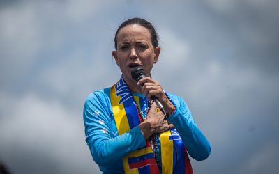 María Corina Machado: «Lo único que le queda» a Maduro es el apoyo del alto mando militar