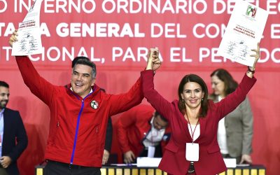 Alejandro Moreno es reelecto como presidente del PRI en un hecho inédito para el partido