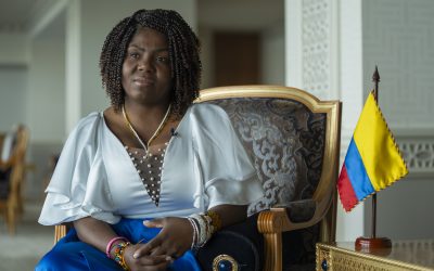 La vicepresidenta de Colombia reivindica el «cambio» tras dos años del Gobierno de Petro