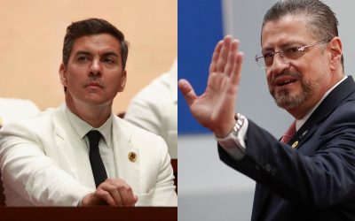 El presidente de Paraguay llega a Costa Rica para una visita oficial