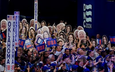 Los delegados de los 50 estados de EE.UU. formalizan la candidatura de Kamala Harris a la Presidencia