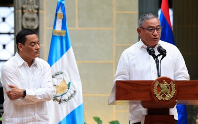 Guatemala y Belice dialogan sobre seguridad, turismo sostenible y desarrollo económico