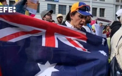 Venezolanos en Australia denuncian «fraude electoral» y piden una «Venezuela libre»