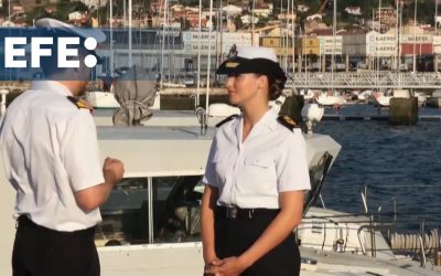 La princesa Leonor empieza su nueva etapa de formación castrense en la Escuela Naval Militar