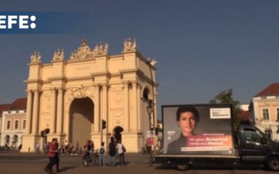 Sahra Wagenknecht y su BSW aspira a repetir el éxito electoral en los comicios regionales en Brandeburgo