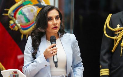 La vicepresidenta de Ecuador y embajadora en Israel se traslada temporalmente a Turquía