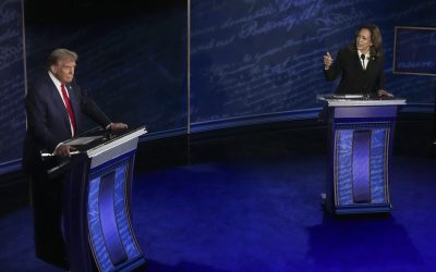 Harris se enfrenta a un Trump irascible en un debate lleno de ataques personales