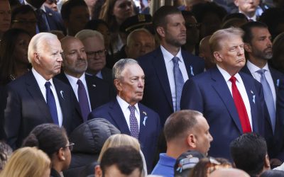 Biden se pone brevemente una gorra de Trump en gesto de unidad entre los dos partidos