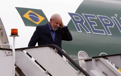 El presidente de Brasil llega a México para la investidura de Sheinbaum