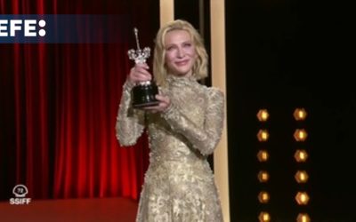 Cate Blanchett entra en la historia del Festival de Cine de San Sebastián