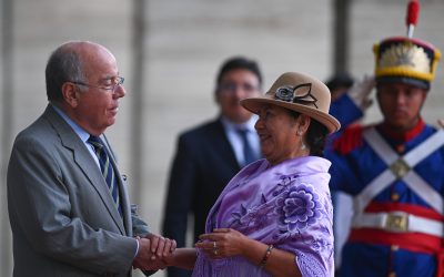 El canciller brasileño recibe a su homóloga boliviana en la cuarta visita de Sosa al país