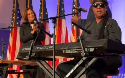 Harris cumple 60 años haciendo campaña con Stevie Wonder a dos semanas de las elecciones