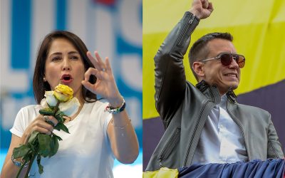 Noboa y González conservan amplia ventaja tras debate electoral en Ecuador, según encuesta