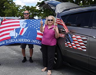 ﻿Arengas populares. ﻿‘Con Trump nos esperan años prósperos’, gritan sus seguidores en Miami