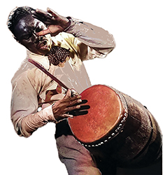 ﻿CHANO POZO el famoso percusionista cubano