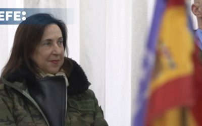 La ministra española de Defensa asegura en Líbano que no se puede aceptar un escenario en el que no haya paz