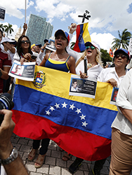 ﻿Revolución patriótica de exiliados. ﻿¡Las calles de Miami se hacen sentir contra la dictadura de Maduro!