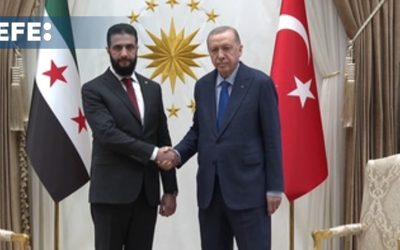 Erdogan y Sharaa aseguran llevar relación turco-siria a «niveles estratégicos»